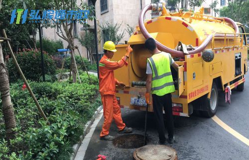 上海松江区叶榭镇雨污管道清淤疏通